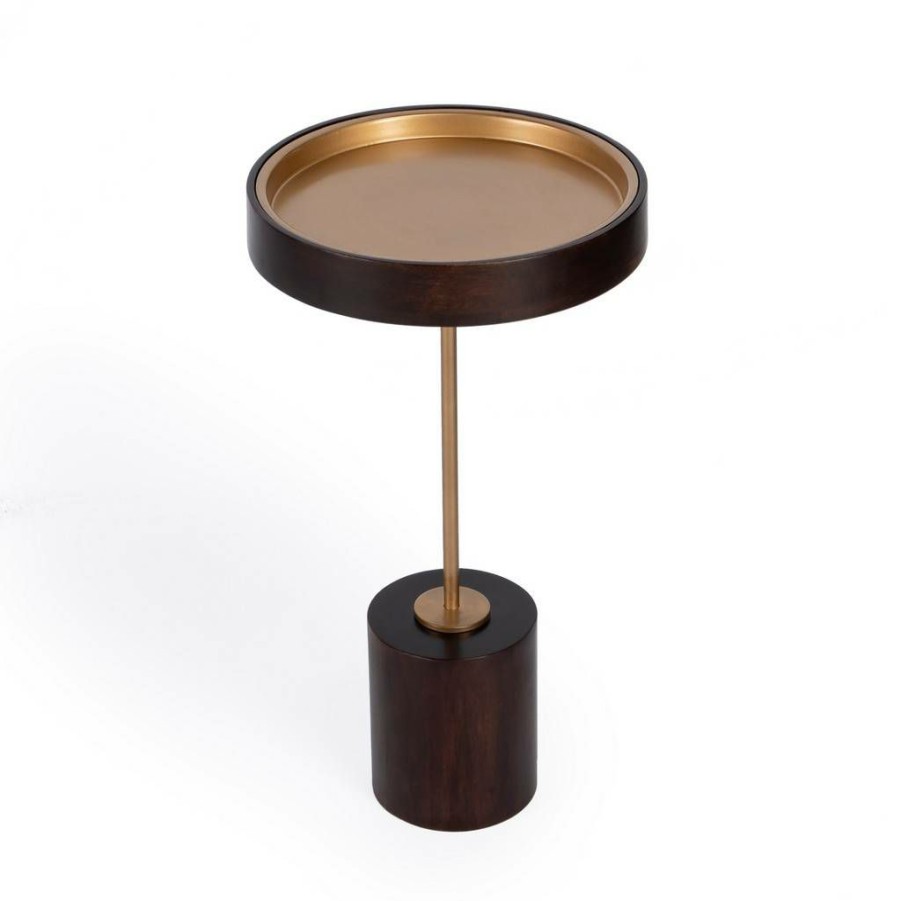 End & Side Tables * | Best Quality Shen Pedestal Side Table Butler Specialty 5625025