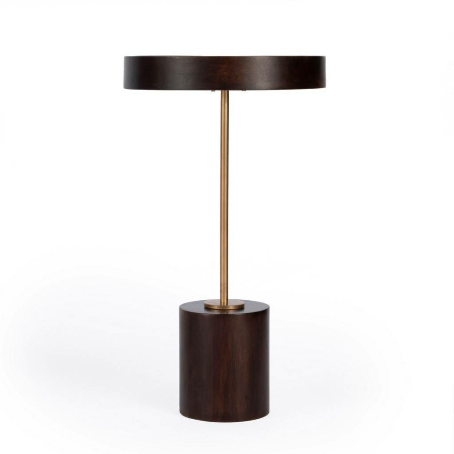 End & Side Tables * | Best Quality Shen Pedestal Side Table Butler Specialty 5625025