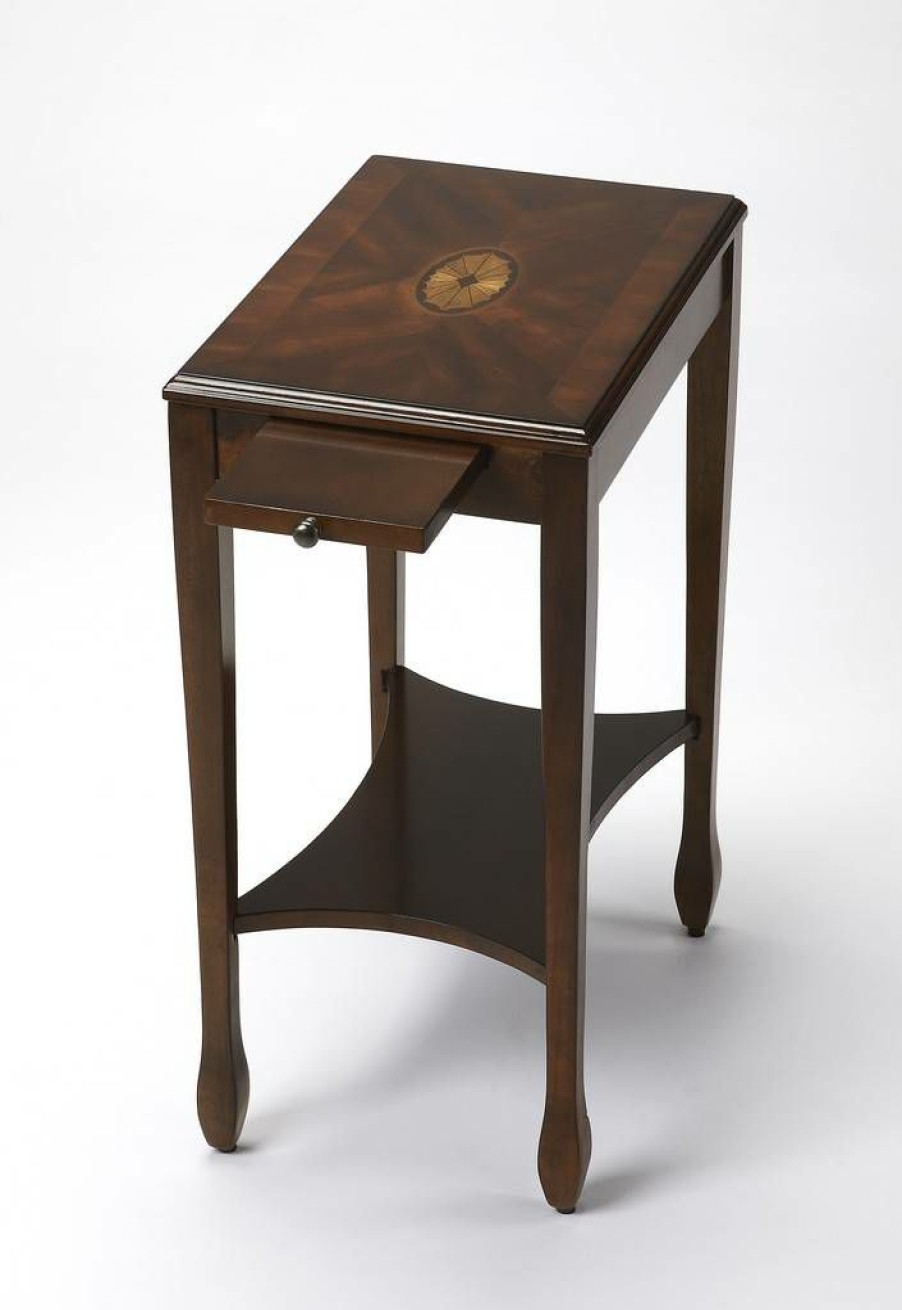 End & Side Tables * | Online Discount Plantation Cherry Side Table Butler Specialty 4107024